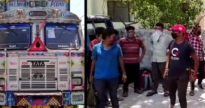 ऋषिकेश- प्रशासन और पुलिस की बड़ी चूक आई सामने,62 प्रवासियों को लेकर बिना परमिशन पहुंच गया ट्रक