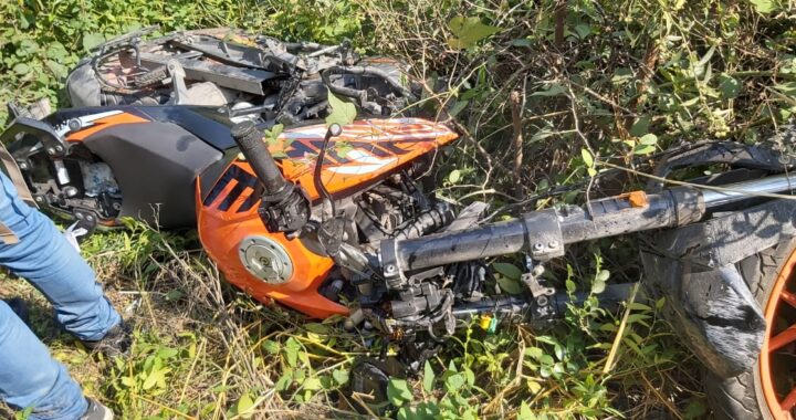 हल्द्वानी-स्पीड इतनी तेज की बाइक के हो गए दो टुकड़े, पलक झपकते ही मिली मौत