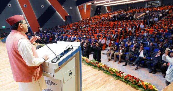 देहरादून -(बड़ी खबर) मुख्यमंत्री ने किया छठवें वैश्विक आपदा प्रबंधन सम्मेलन का शुभारम्भ