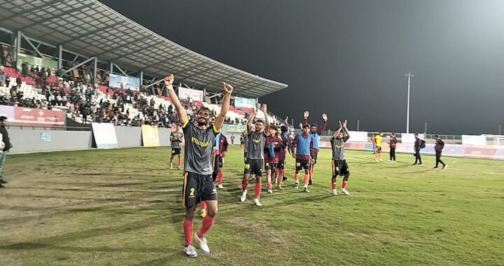 हल्द्वानी :(National Games) उत्तराखंड और मिजोरम के मैच में 83 वें मिनट में निर्मल बिष्ट ने किया गजब का गोल