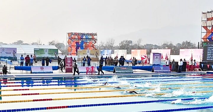 हल्द्वानी :(National Games) दो Gold जीतने और National रिकॉर्ड तोड़ने वाली  धिनिधी को भाया उत्तराखंड Video