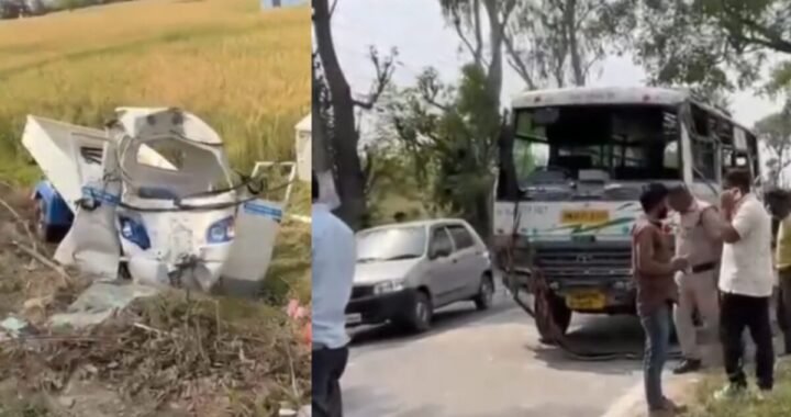 उत्तराखंड: लोडर से टकराई बस, एक बच्चे समेत 2 की मौत,14 घायल