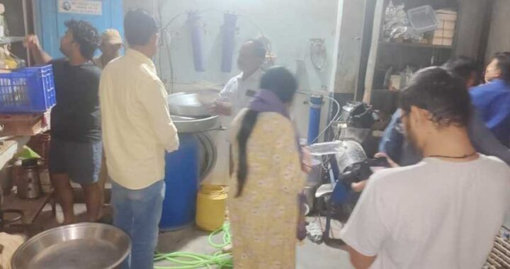 हल्द्वानीं:(बड़ी खबर) अब यहां अवैध चाऊमीन और सॉस की फैक्ट्री पर कार्रवाई