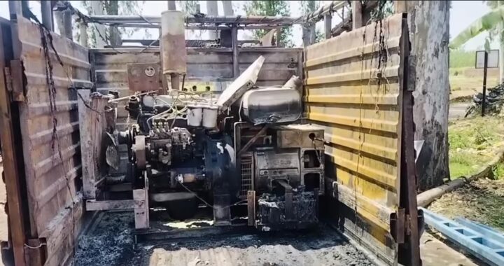 उत्तराखंड: जनरेटर में डीजल की जगह डाल दिया पेट्रोल,जनरेटर और छोटा हाथी में लगी आग,बड़ा हादसा टला