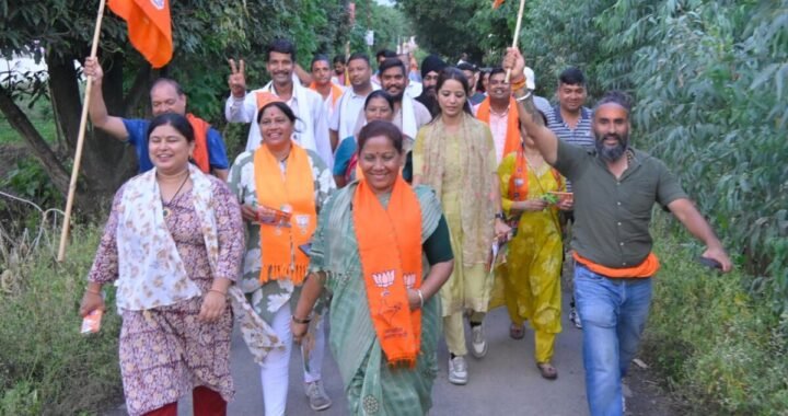 हल्द्वानी: बेला तोलिया ने रामपुर लामाचौड़ में किया जोरदार चुनाव प्रचार, जनता का मिल रहा अपार समर्थन