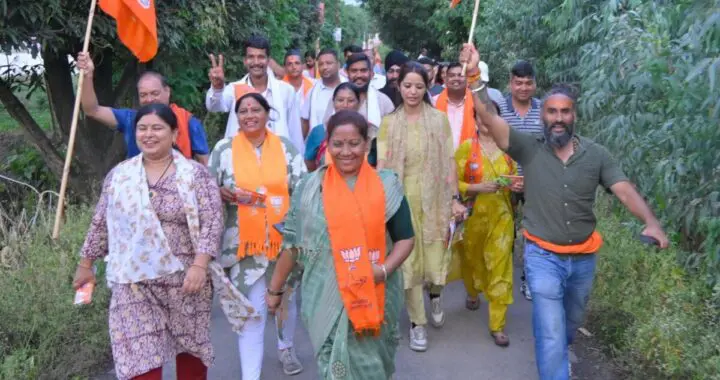 हल्द्वानी: बेला तोलिया ने रामपुर लामाचौड़ में किया जोरदार चुनाव प्रचार, जनता का मिल रहा अपार समर्थन