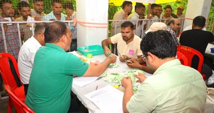 हल्द्वानी : (बड़ी खबर) कड़े मुकाबले में सात वोटो से BDC बने गड़कोटी