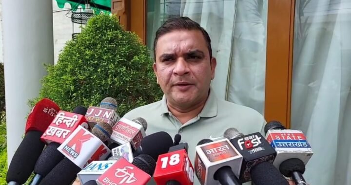 हल्द्वानी : कांग्रेस विधायक सुमित हृदयेश की अधिकारियों को चेतावनी