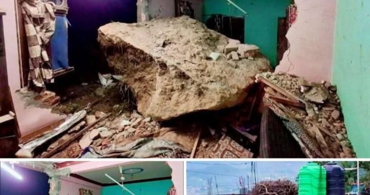 उत्तराखंड:(दुखद) काल बन कर गिरा बोल्डर