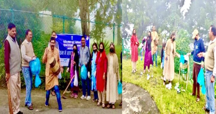 सीबीसी नैनीताल ने श्रद्धा गुरुरानी की अगुवाई में स्वच्छोत्सव किया शुरू