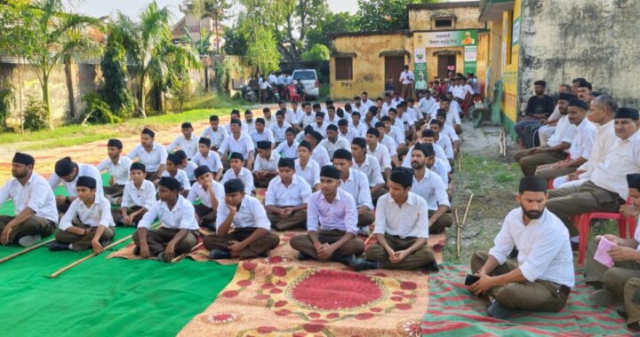 उत्तराखंड : यहां RSS के शताब्दी वर्ष पर, गणवेश धारी स्वयंसेवकों द्वारा भव्य पथ संचलन