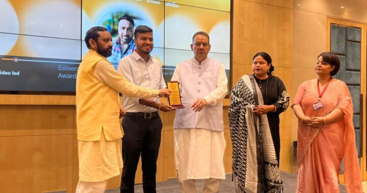 हल्द्वानी :(बधाई) गगन त्रिपाठी को मिला लीडरशिप एक्सीलेंस अवॉर्ड 2025