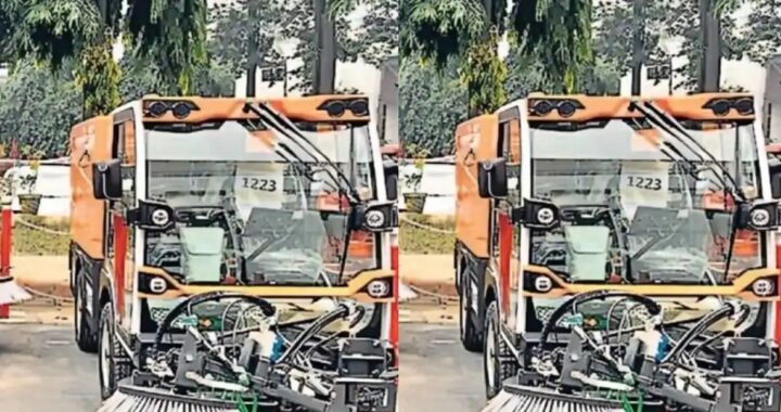 जर्मनी से आया 6 करोड़ का ‘झाड़ू’! देहरादून की सड़कें अब मिनटों में होंगी साफ