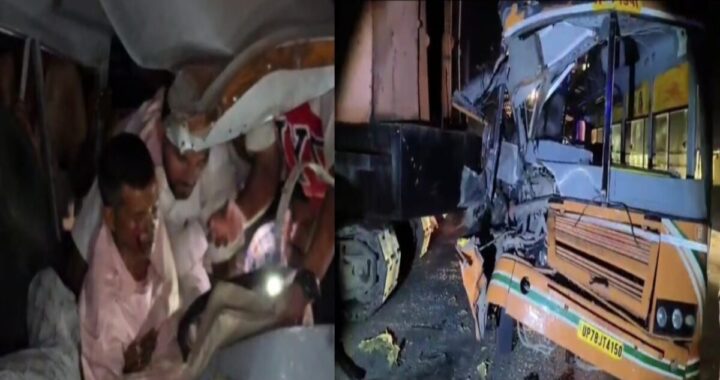 उत्तराखंड में यहां हुआ भीषण सड़क हादसा: रोडवेज बस हाइड्रा मशीन से टकराकर हुई चकनाचूर!