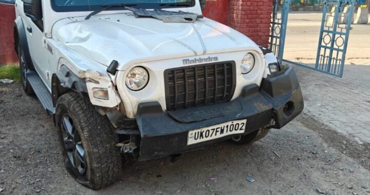 देहरादून : सुबह सवेरे तीन पुलिसकर्मियों पर चढ़ाया थार वाहन