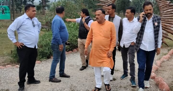 रामनगर : CM पुष्कर सिंह धामी के नेतृत्व में भव्य होगा, जन-वन कार्यक्रम: राकेश नैनवाल