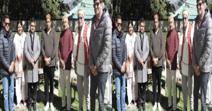 प्रधानमंत्री मोदी के छोटे भाई पंकज मोदी पहुंचे बदरीनाथ धाम, बाबा का लिया आशीर्वाद