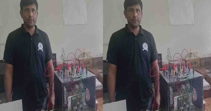 उत्तराखंड के प्रो. अखिलेश सिंह ने बनाया सोच से चलने वाला ईवी चार्जर