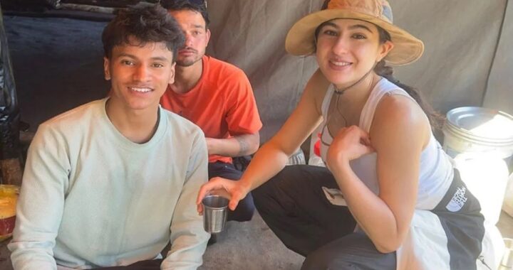 उत्तराखंड में यहां पहुंचीं बॉलीवुड स्टार सारा अली खान