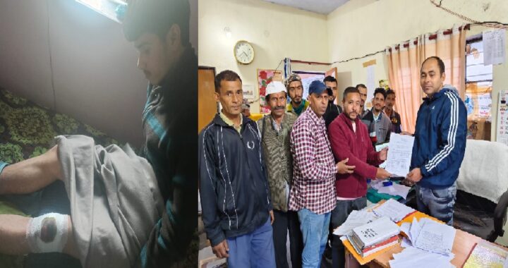 हल्द्वानी: ओखलकाण्डा में हिंसक गौ वंश से डर, कई लोग घायल, ग्रामीणों ने तहसील में दिया ज्ञापन