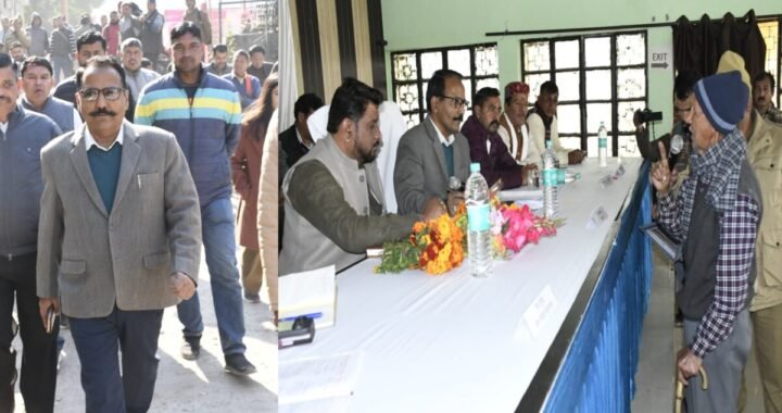 नैनीताल :(बड़ी खबर) DM रयाल ने ख़ैरना ने जनता के बीच सुनी समस्याएं, अधिकारियों को मौके से जारी किए निर्देश