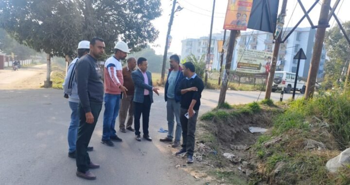 हल्द्वानी :(बड़ी खबर) बिरला स्कूल से लेकर प्रेमपुर लोशज्ञानी तक स्थलीय निरीक्षण, जलभराव रोकने को बनेगी कार्ययोजना