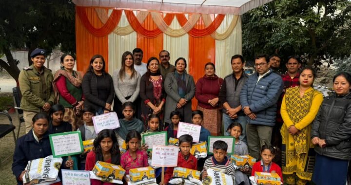 हल्द्वानी : बच्चों के चेहरे पर टीम थाल सेवा ऐसे लाई मुस्कान