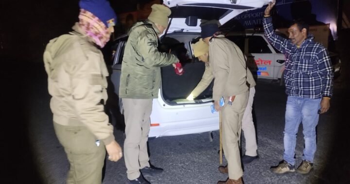 नैनीताल :(बड़ी खबर) जिले में 31 की तैयारी, BDS, ATS द्वारा चेकिंग, बॉर्डर पर सघन चेकिंग अभियान जारी