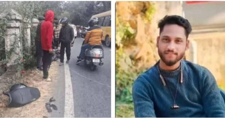 नैनीताल में दर्दनाक हादसा: ट्रक की चपेट में आए बाइक सवार युवक, युवक की मौके पर मौत—दोस्त गंभीर