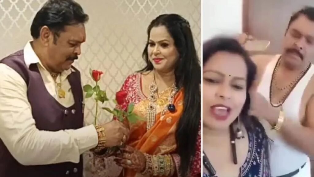 Suresh Rathore and Urmila Sanawar