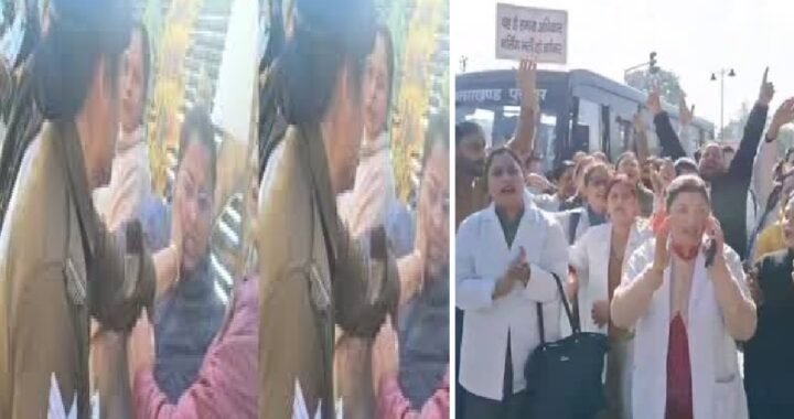 उत्तराखंड: नर्सिंग बेरोजगारों का CM आवास कूच, महिला पुलिसकर्मी के थप्पड़ से मचा बवाल