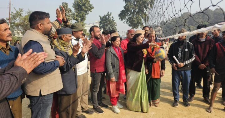 बिंदुखत्ता उत्तरायणी कौतिक का विधिवत शुभारंभ