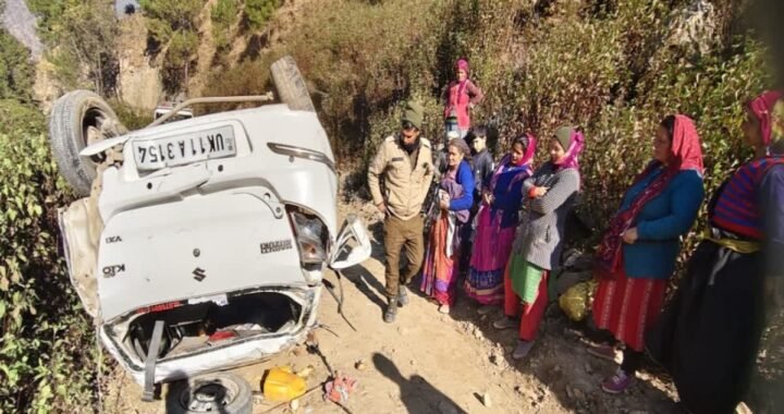 उत्तराखंड: यहाँ कार खाई में गिरी, चालक की मौत