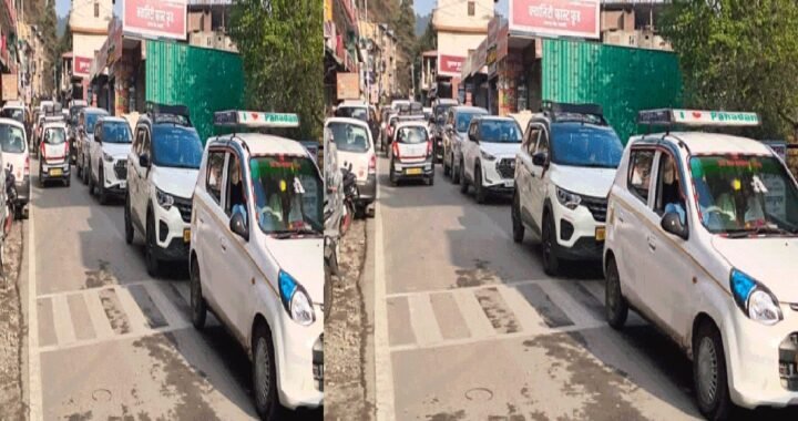 उत्तराखंड: हाईवे पर रेंगते वाहन, कैंचीधाम की यात्रा में जाम ने बढ़ाई मुश्किलें
