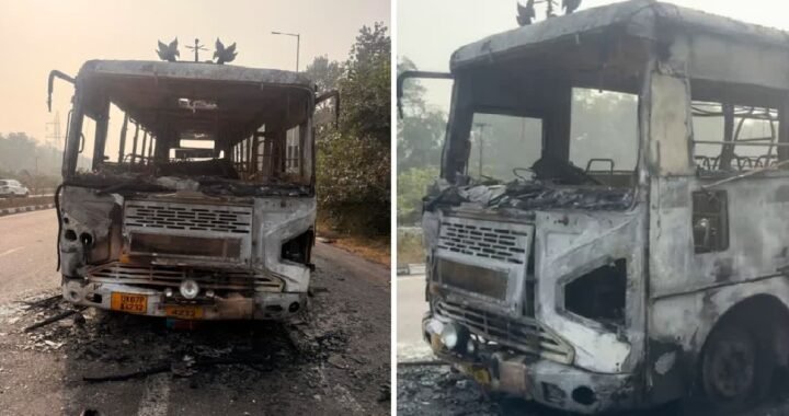 उत्तराखंड: यहाँ चलती रोडवेज बस में आग लगने से यात्रियों में मची चीख पुकार