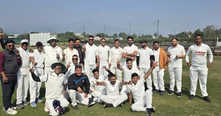 हल्द्वानी : रोमांच से भरपूर मुकाबला: पत्रकार 11 ने आख़िरी पलों में प्राधिकरण नैनीताल को दी मात