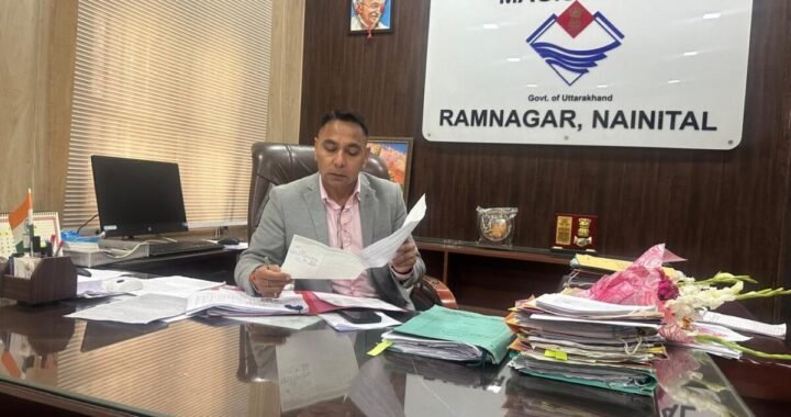 रामनगर : रामनगर को मिले नए उप जिलाधिकारी, गोपाल चौहान ने संभाला कार्यभार