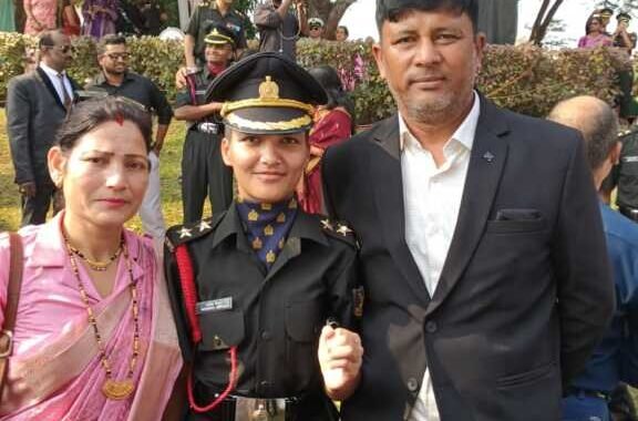 लालकुआं :(बधाई) बिंदुखत्ता की बेटी मनीषा बनी सेना में लेफ्टिनेंट, परिवार के लिए गर्व के पल