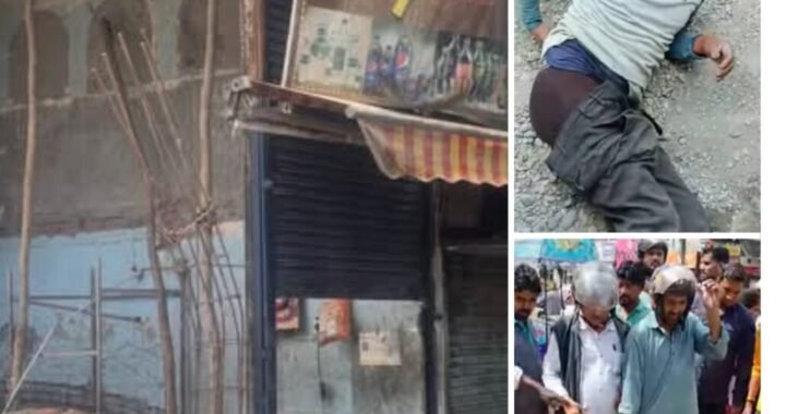 हल्द्वानी में नगर निगम की दुकान की छत गिरने से दो मजदूर घायल