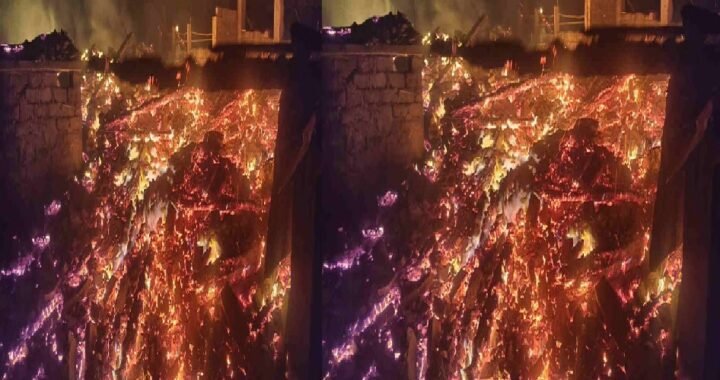 उत्तराखंड: इस गाँव में भीषण अग्निकांड, एक साथ 12 मकान जलकर राख