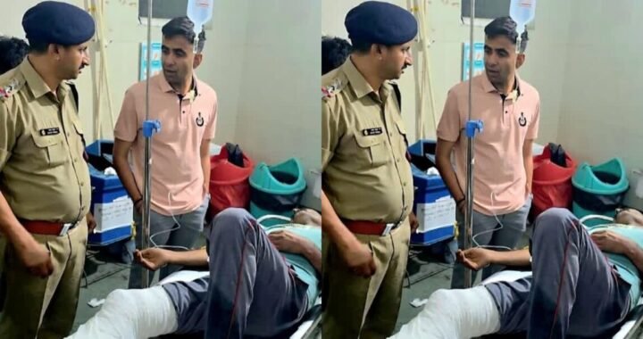 उत्तराखंड: फायरिंग कर भाग रहा था आरोपी,पुलिस ने पैर में गोली मारकर दबोचा