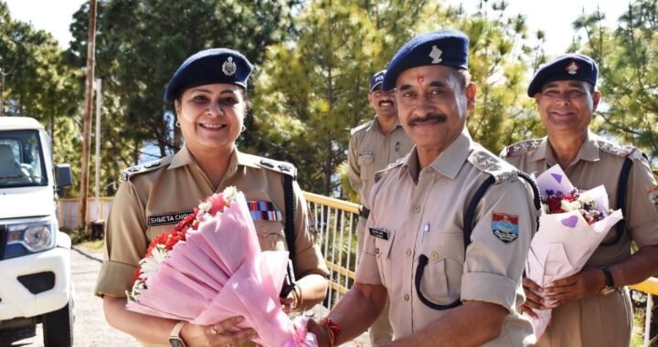 उत्तराखंड: श्वेता चौबे ने संभाला टिहरी एसएसपी का कार्यभार, कानून-व्यवस्था को बताया प्राथमिकता