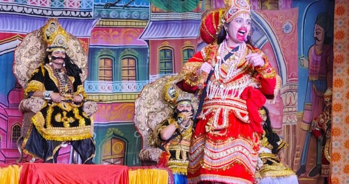 हल्द्वानी :रावण अंगद संवाद ने सभी का दिल जीत लिया। उमड़ी भारी भीड़