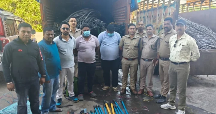 उत्तराखंड: STF की बड़ी कार्रवाई, 50 लाख की बिजली तार चोरी का खुलासा