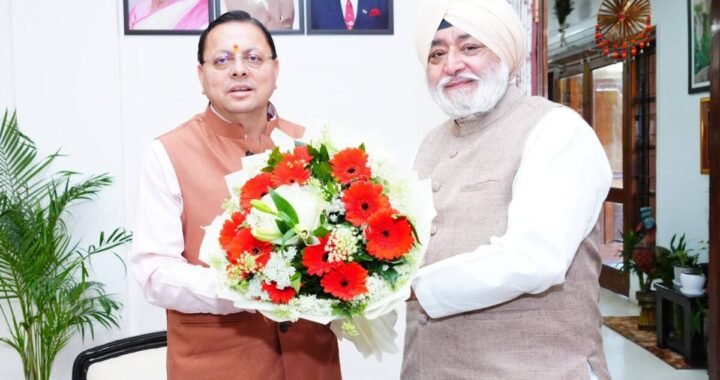 उत्तराखंड: हेमकुंट साहिब यात्रा को लेकर सीएम धामी से मिले ट्रस्ट अध्यक्ष