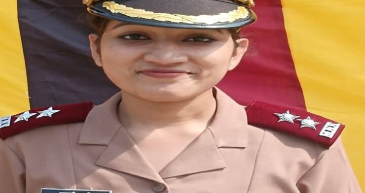 उत्तराखंड: पहाड़ की बेटी मानसी रतूड़ी बनी सेना में लेफ्टिनेंट, बढ़ाया प्रदेश का मान