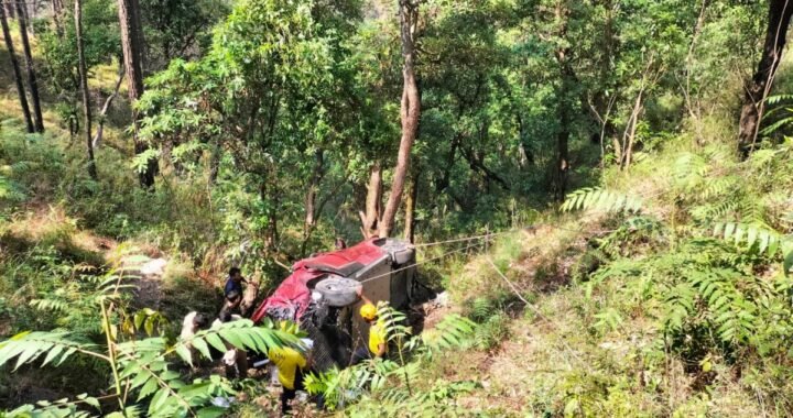 उत्तराखंड:(दुखद) भवाली राति घाट के पास दर्दनाक हादसा, 5 की मौत