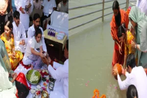 हरिद्वार में प्रतीक यादव को दी गई अंतिम विदाई, ‘आई लव पापा’ कार्ड ने किया भावुक