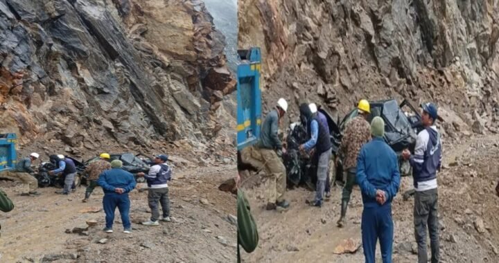 उत्तराखंड: पहाड़ में फिर दर्दनाक हादसा, चट्टान गिरने से बोलेरो के उड़े परखच्चे, दो की मौत !