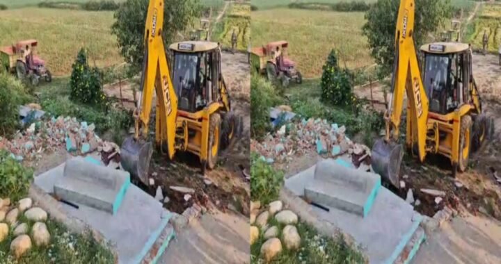 उत्तराखंड में अतिक्रमण के खिलाफ बड़ा एक्शन, नानकमत्ता से हटाई गई अवैध मजार